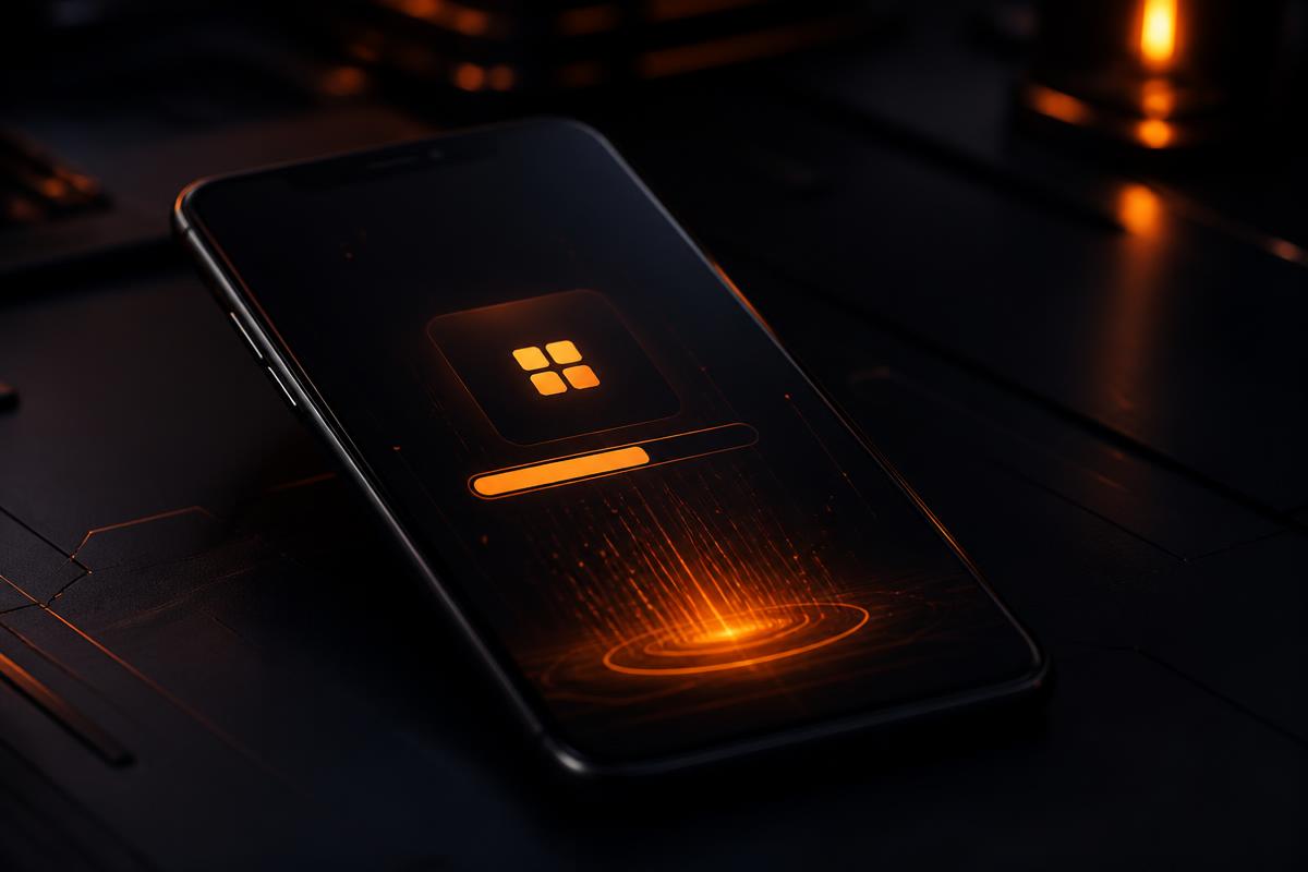 Power Casino accesat de pe un telefon mobil, în browser
